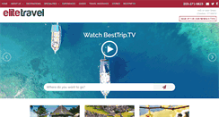 Desktop Screenshot of elitetravelct.com
